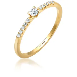 Elli DIAMONDS Verlobungsring gold 58