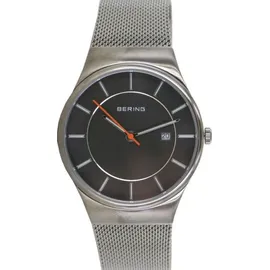 BERING Herren Uhr Armbanduhr Slim Classic - 12939-377 Meshband