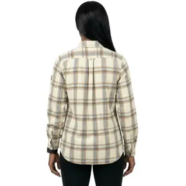 Fjällräven Övik Heavy Flannel Bluse Beige/Weiß M
