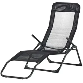 Möbel Kraft Relaxliege Matera 4 59 x 0 x 96 cm Schwarz