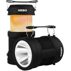 NEBO CAMPINGLAMPE HANDLAMPE BIG POPPY WIEDERAUFLADBAR 300 LUMEN SCHWARZ SCHWARZ|SCHWARZ|SCHWARZ No Size