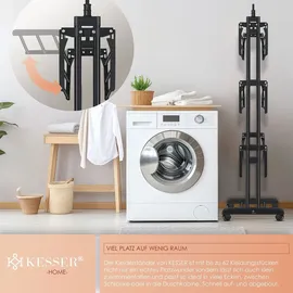 Kesser Wäscheständer Turm schwarz