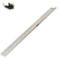 Baumarktplus TRUTZHOLM 1 x Auffahrschiene 194cm Traglast 200kg Alu grau