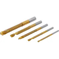 BGS HSS-Fräsbohrer-Satz titan-nitriert 3-8 mm 5-tlg