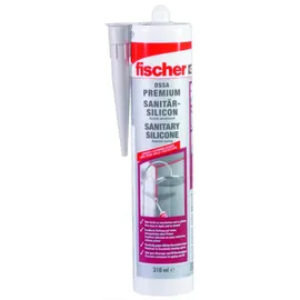 Fischer Sanitärsilicon DSSA TP 310 ml transparent
