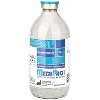 SPM Vakuumflasche 500 ml Glas 10 Stück - kein Medizinprodukt -