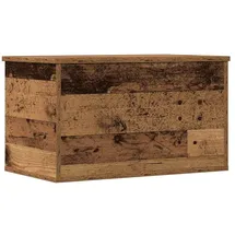 vidaXL Aufbewahrungsbox Altholz 60 x 35 x 35 cm 1-tlg. Holz