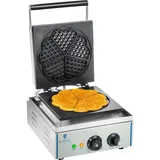 Royal Catering Waffeleisen Waffelautomat Waffel Maker Herzform 1500W Timer Edelstahl Gastro Xxl