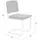 ZUIVER 2er-Set Zuiver Freischwinger Ridge Klink Soft Stoff Terra