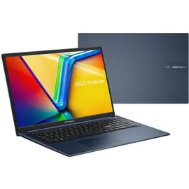 Asus Vivobook 17 X1704ZA-AU245W, Quiet Blue, Core i3-1215U, 8GB RAM, 512GB SSD, DE (90NB10F2-M00CS0)