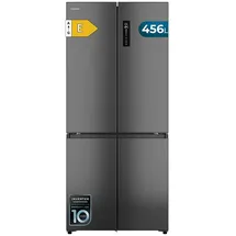 Cecotec Bolero CoolMarket 4D Side-by-Side (456 l, 1890 mm hoch, Schwarz)