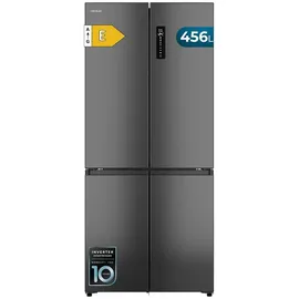 Cecotec Bolero CoolMarket 4D Side-by-Side (456 l, 1890 mm hoch, Schwarz)