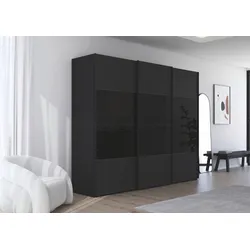 rauch BLACK Schwebetürenschrank Scale 300 x 236 cm Dekor Schwarz