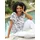 Heine Druckbluse Mehrfarbig 50