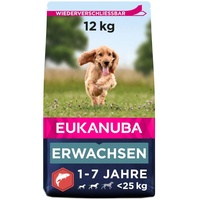 Eukanuba Adult Small Medium Lachs & Gerste 12 kg