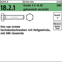 Reyher Sechskantschraube 5/8 x 1 3/4 UNC 25 Stück