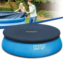 Intex Poolabdeckung blau Ø 457 cm