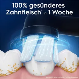 Oral-B iO Sanfte Reinigung Aufsteckbürste schwarz 8 St.