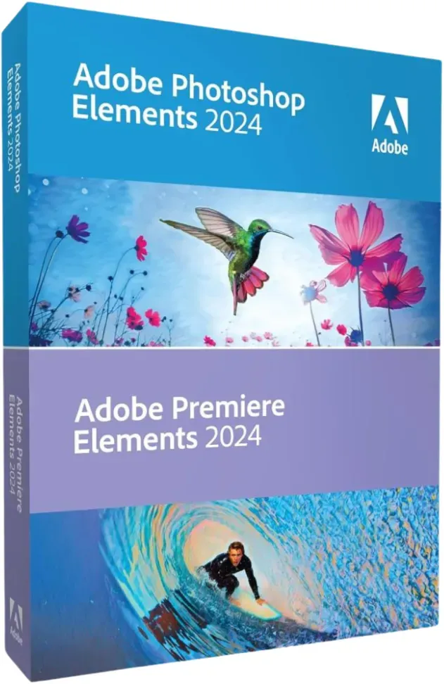 Adobe Photoshop + Premiere Elements 2024 WIN ESD  ; 1 Gerät Dauerhaft gültig