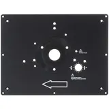 Trend Micro Frästischeinsatzplatte Aluminiumlegierung