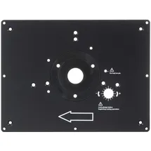 Trend Micro Frästischeinsatzplatte Aluminiumlegierung