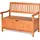 komfotteu Gartenbank 104 x 59 x 90 cm Beige