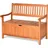 komfotteu Gartenbank 104 x 59 x 90 cm Beige