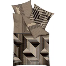 KAEPPEL Bettwäsche Escape gold 155x220 cm + 80x80 cm)