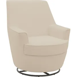 INOSIGN »HETTY, Drehsessel mit Wippfunktion, Lese-Sessel in Cord und Microfaser« 1 Stk. tlg. mit Federkern, auch im Set mit passendem Hocker