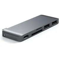 Satechi USB-C Passthrough Hub Silber für Macbook 12"