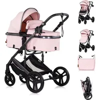 Chipolino Kinderwagen 2 in 1 Amore Getränkehalter Wickeltasche Fußabdeckung