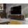 WFL GROUP Arysa TV-Lowboard 180 cm Braun Stahl/MDF/Holzwerkstoff