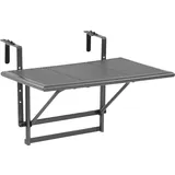 Greemotion Balkonhängetisch 60 x 56 x 40 cm Grau