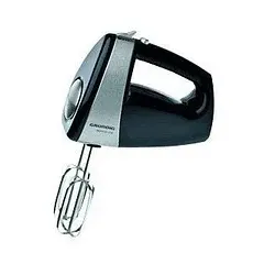 GRUNDIG HM 5040 Handmixer schwarz, Edelstahl 300 W