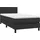 vidaXL Boxspringbett 90 x 200 cm Schwarz