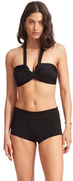 SEAFOLLY Damen Bikinioberteil Seafolly Collective, Black, 36