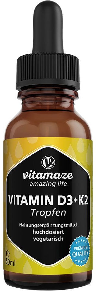Vitamaze Vitamine D3 + K2 Gouttes dosage élevé 50 ml goutte(s)