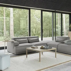 Muuto - Connect Soft Modular Sofa 3-Sitzer Konfiguration 1, Re-Wool 128