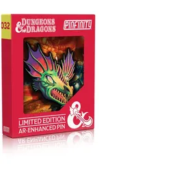 D&D Retro Dragon Pin (mit Pinfinity VR Features)