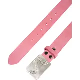 rettungsring gürtel Damengürtel Leder pink 110