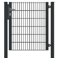 FA-Bausysteme Gartentor Halb-Rahmen 132 x 160 cm Anthrazit