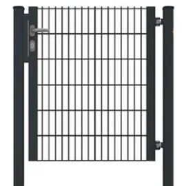 FA-Bausysteme Gartentor Halb-Rahmen 132 x 160 cm Anthrazit
