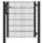 FA-Bausysteme Gartentor Halb-Rahmen 132 x 160 cm Anthrazit