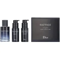 Dior Sauvage Eau de Parfum 60 ml + Cleanser 45 ml + Gesichtsserum 45 ml Geschenkset