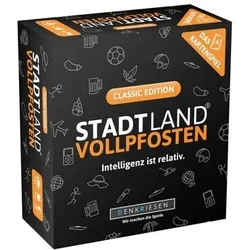 DENKRIESEN SL3001 STADT LAND VOLLPFOSTEN® – Das Kartenspiel – Classic Edition