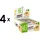 HEJ Natural Crispy Riegel Weiße Schokolade Erdnuss 12 x 45 g