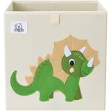 CLCROBD Triceratops Faltbare Tier-Aufbewahrungskörbe aus Stoff, Spielzeugkiste, Organizer für Kleinkinder/Kinderzimmer, Spielzimmer, 33 cm