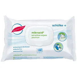 Schülke mikrozid sensitive wipes premium (100 Tücher)