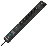 Brennenstuhl Premium-Line 60.000A 6-fach, schwarz 1951160606