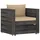 vidaXL Garten-Lounge-Set 2-tlg. grau